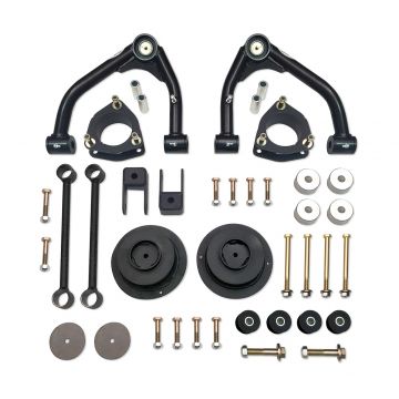 Tuff Country 14156 4" Lift Kit by (fits models w/aluminum factory upper control arms or two piece stamped steel) (No Shocks) 4x4 for Chevy Suburban 1500 2014-2018