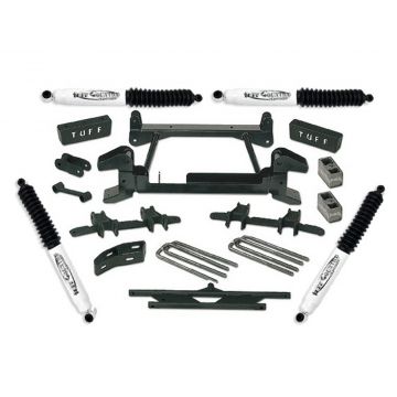 Tuff Country 14824 4" Lift Kit by (fits models with stamped lower control arms) (No Shocks) (8 Lug) 4x4 for Chevy Truck K2500/3500 1988-1997