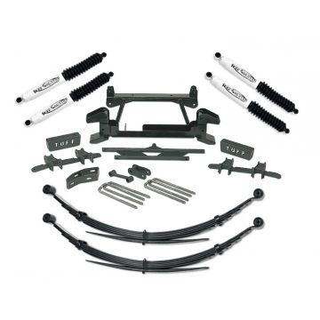 Tuff Country 14822XX (8 Lug) - 4" Lift Kit with Rear Leaf Springs (fits models with cast lower control arms only)