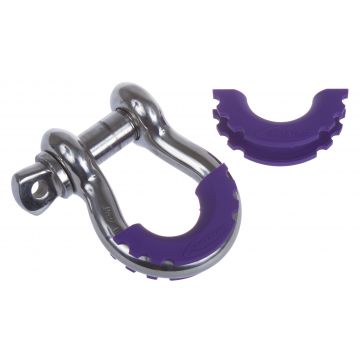 D-Ring Shackle Isolator Purple Pair by Daystar