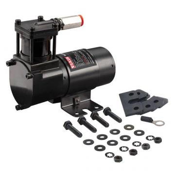 Viair 00091 98C Air Compressor Kit with Omega Style Mounting Bracket - Stealth Black