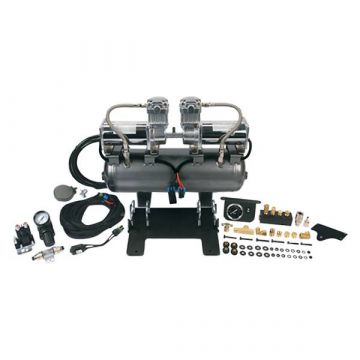 Viair 30001 2on2 Bolt-On-Platforms High-Speed Air Compressor Kit for up to 40" Tires for Jeep Wrangler JK 2007-2011