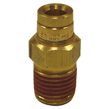 Firestone 3058 Male Connector Brass Air Fitting - 25 Pack