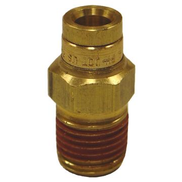 Firestone 3104 Male Connector Brass Air Fitting - 25 Pack