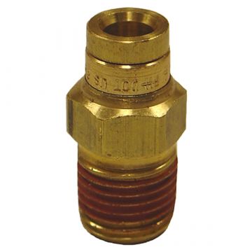 Firestone 3454 Male Connector Brass Air Fitting - 6 Pack
