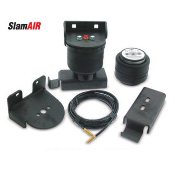 Air Lift 59103 1500 (w/2" to 4" rear lowering kit) "Slam Air" Air Spring Kit (Rear)