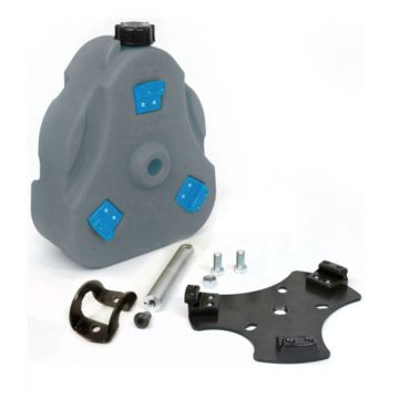 Cam Can Gray Drinking Water 2 Gallons W/ 1.5 Inch Roll Bar Mount Includes Spout by Daystar