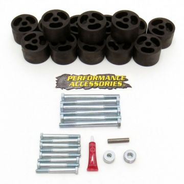 2 Inch Body Lift Kit for 1986-1996 Dodge Dakota 4WD Standard Cab Only Gas by Performance Accessories