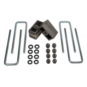 Tuff Country 97000 3" Rear Block & U-Bolt Kit 4wd for Chevy Truck 1/2 & 3/4 ton 1969-1972