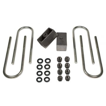Tuff Country 97008 2" Rear Block & U-Bolt Kit 4wd for Chevy Truck 3/4 ton 1973-1987