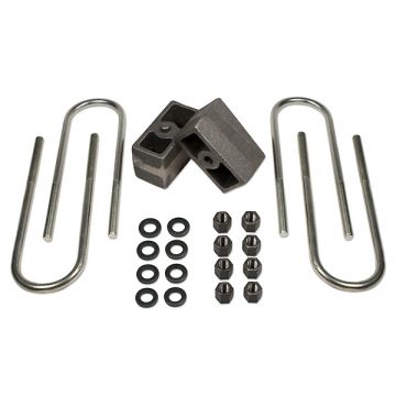 Tuff Country 97009 3" Rear Block & U-Bolt Kit 4wd for Chevy Truck 3/4 ton 1973-1987
