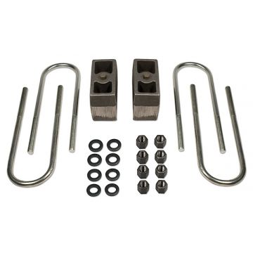Tuff Country 97010 4" Rear Block & U-Bolt Kit 4wd for Chevy Truck 3/4 ton 1973-1987