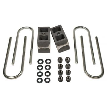 Tuff Country 97057 4" Rear Block & U-Bolt Kit - Tapered 4wd for Ford Excursion 2000-2005