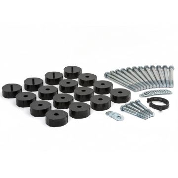 2004-2009 Hummer H3 - Daystar Body Lift Kit 1" (Replaces Factory Mounts, Includes all Hardware)