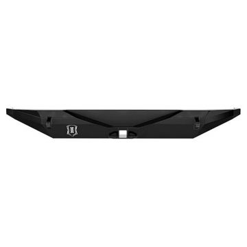 Icon 25161 PRO Series Rear Bumper with Hitch and Tabs for Jeep Wrangler JL 2018-2024