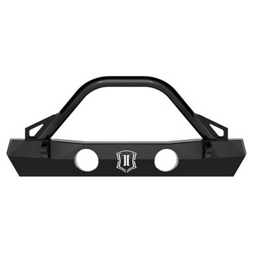 Icon Vehicle Dynamics 25164 PRO Series Front Bumper with Bar and Tabs