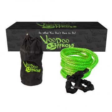 7/8 inch x 30 foot Green Recovery Rope w/Bag by VooDoo Offroad 1300002