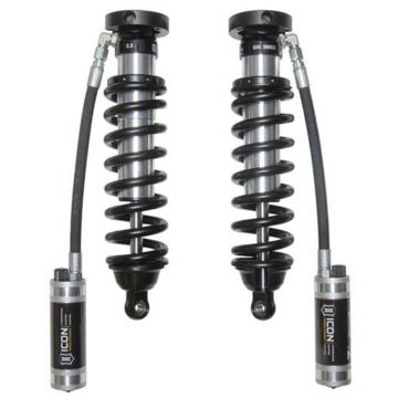 Icon 58716C V.S. 2.5 Series 0-3" Front Extended Travel RR Coilover Shock Kit with CDCV for Toyota 4Runner 1996-2002