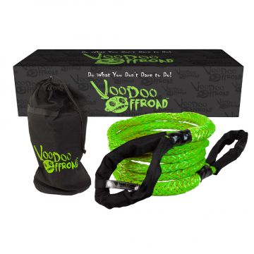 7/8 inch x 20 foot Green Recovery Rope by VooDoo Offroad 1300001