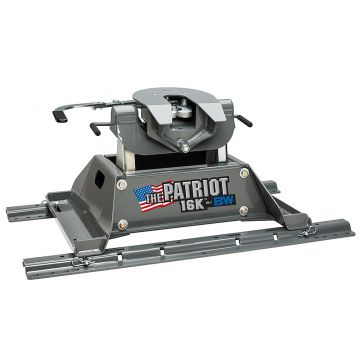 Patriot 5th Wheel Hitch for Pickup Trucks by B & W (in bed rail mounting style)