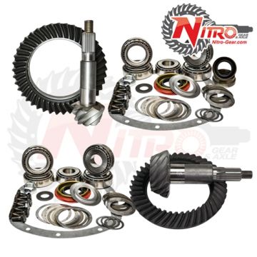 2000-2001 Jeep Cherokee XJ with Front for Dana 30 & CHY 8.25" Rear Nitro Gear Package Select Ratio