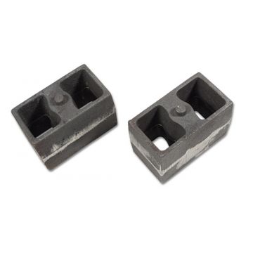 4" Cast Iron Lift Blocks (3" wide, non-tapered) pair by Tuff Country