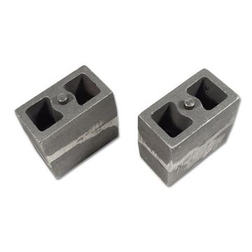 5.5" Cast Iron Lift Blocks (3" wide, non-tapered) pair by Tuff Country