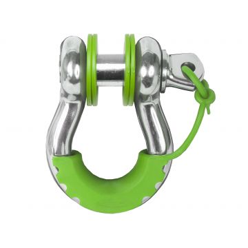 Flourescent Green Locking D Ring Isolator Pair w/Washer Kit by Daystar KU70059FG