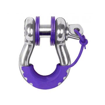 Fluorescent Purple Locking D Ring Isolator Pair w/Washer Kit by Daystar
