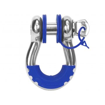 Blue D Ring Isolator w/Lock Washer Kit by Daystar KU70060RB