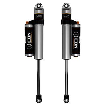 Icon 27726CP V.S. 2.5 Aluminum Series Rear PB Shocks (Pair) with CDC Valve for Jeep Wrangler JL 2018-2024