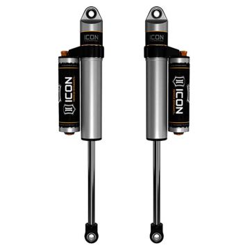 Icon 27727CP V.S. 2.5 Aluminum Series 1.5" Rear PB Shocks (Pair) with CDC Valve for Jeep Gladiator JT 2020-2024