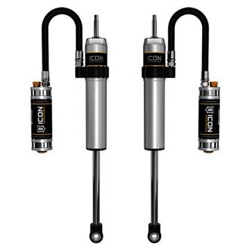 Icon 57805CP V.S. 2.5 Aluminum Series 0-1.5" Rear RR Shocks with CDC Valve (Pair) for Toyota Tacoma 2005-2023