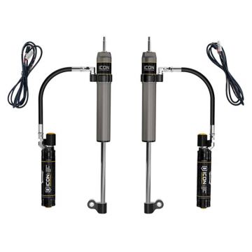 Icon 57823EP V.S. 2.5 Aluminum Series Rear RXT RR Shocks with CDE Valve (Pair) for Toyota Tundra 2014-2021