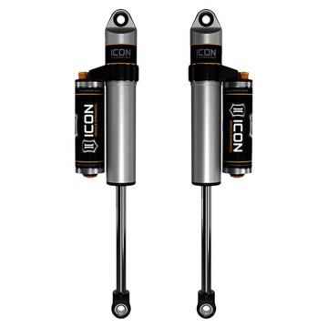 Icon Vehicle Dynamics 77701CP V.S. 2.5 Aluminum Series 4" Rear PB Shock (Pair) with CDCV