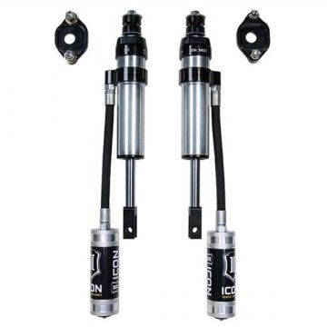 Icon Vehicle Dynamics 78724 0-2" 2.5 Remote Shock System with Upper Control Arms
