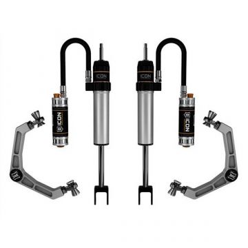 Icon Vehicle Dynamics 78735 0-2" CDCV Shock System with Billet Upper Control Arms