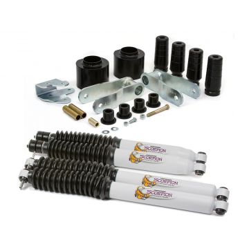 1984-2001 Jeep Cherokee XJ 2WD/4WD - 3" Front & 2" Rear Lift ( Coil Spacers & Tuff Country Shocks) by Daystar
