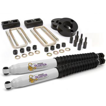 Daystar 2005-2022 Toyota Tacoma 4WD & PreRunner - 2.5" Lift Kit w/Rear Tuff Country Shock Absorbers