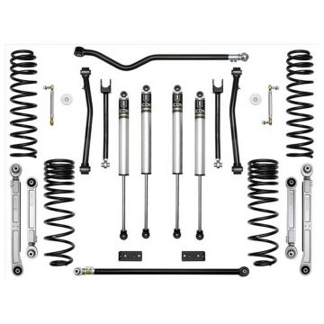 Icon K22105 2.5" Stage 5 Suspension System with Billet Upper Control Arms for Jeep Gladiator JT 2020-2024