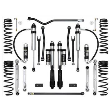 Icon K22107 2.5" Stage 7 Suspension System with Billet Upper Control Arms for Jeep Gladiator JT 2020-2024