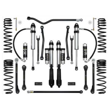 Icon K22107T 2.5" Stage 7 Suspension System with Tubular Upper Control Arms for Jeep Gladiator JT 2020-2024