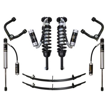 Icon Vehicle Dynamics K53004T 0-2.75" Stage 4 Suspension System with Upper Tubular Control Arm Kit