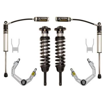 Icon K53138 0-3" Stage 3 Suspension System with Billet UCA for Toyota Hilux 2005-2011
