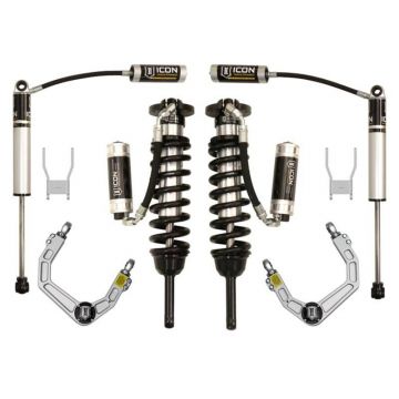 Icon K53140 0-3" Stage 5 Suspension System with Billet UCA for Toyota Hilux 2005-2011