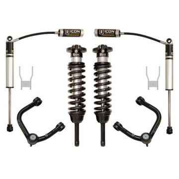 Icon K53143T 0-3" Stage 3 Suspension System with Tubular UCA for Toyota Hilux 2012-2015