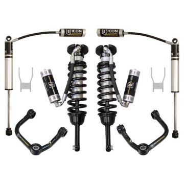 Icon K53144T 0-3" Stage 4 Suspension System with Tubular UCA for Toyota Hilux 2012-2015