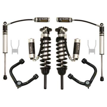Icon K53145T 0-3" Stage 5 Suspension System with Tubular UCA for Toyota Hilux 2012-2015