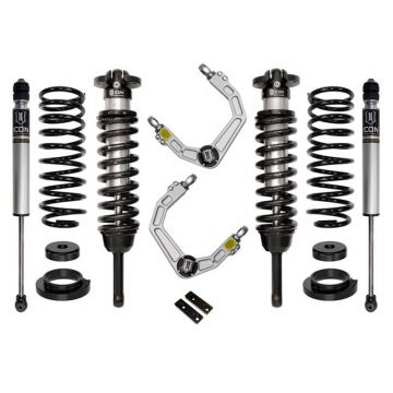 Icon K53172 0-3.5" Stage 2 Suspension System with Billet Upper Control Arms for Lexus GX470 2003-2009