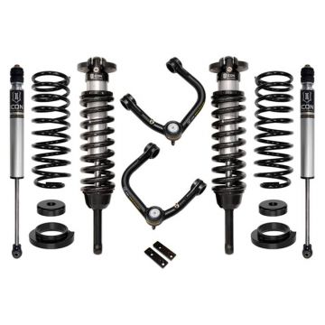 Icon K53172T 0-3.5" Stage 2 Suspension System with Tubular Upper Control Arms for Lexus GX470 2003-2009